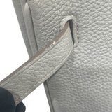 エルメス HERMES バーキン40 □O刻 べトン シルバー金具 トゴ レディース ハンドバッグ