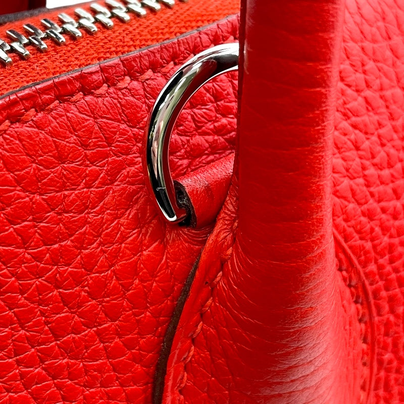 エルメス HERMES ボリード31 X刻印 ルージュトマト トリヨン レディース ショルダーバッグ