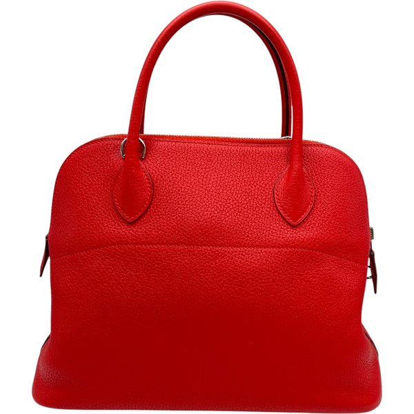 エルメス HERMES ボリード31 X刻印 ルージュトマト トリヨン レディース ショルダーバッグ