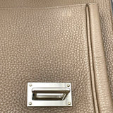 エルメス HERMES スティーブ・ブザス35 T刻印 トープ/SV金具 トリヨンクレマンス レディース ショルダーバッグ