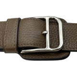 エルメス HERMES スティーブ・ブザス35 T刻印 トープ/SV金具 トリヨンクレマンス レディース ショルダーバッグ