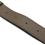 エルメス HERMES スティーブ・ブザス35 T刻印 トープ/SV金具 トリヨンクレマンス レディース ショルダーバッグ