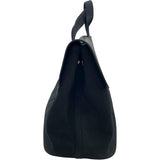 エルメス HERMES ヴァルパライソGM ブラック SV金具 トワル レディース ボストンバッグ