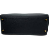 エルメス HERMES ケリー28 内縫い X刻印 ブラック GD金具 トゴ レディース ショルダーバッグ