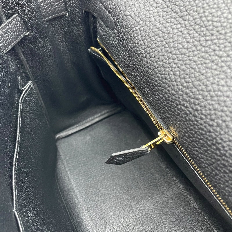 エルメス HERMES ケリー28 内縫い X刻印 ブラック GD金具 トゴ レディース ショルダーバッグ