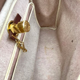 エルメス HERMES エールバッグPM □G刻 ブラウン GD金具 トワル ユニセックス ショルダーバッグ