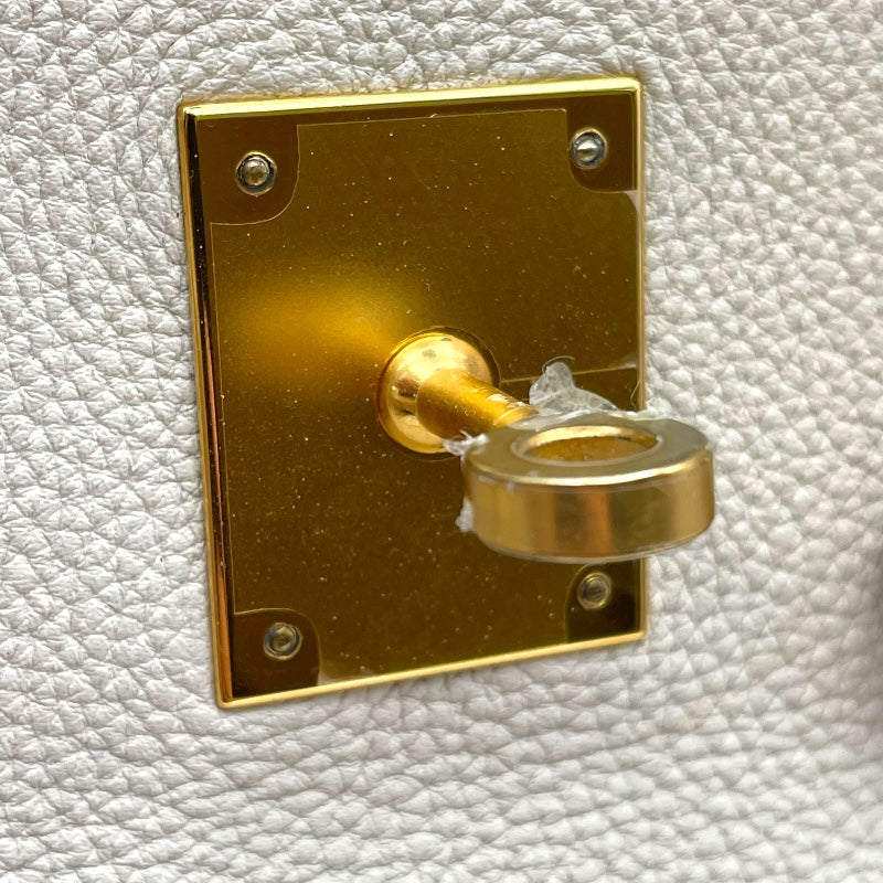 エルメス HERMES バーキン30 T刻印 クレ GD金具 トゴ レディース ハンドバッグ