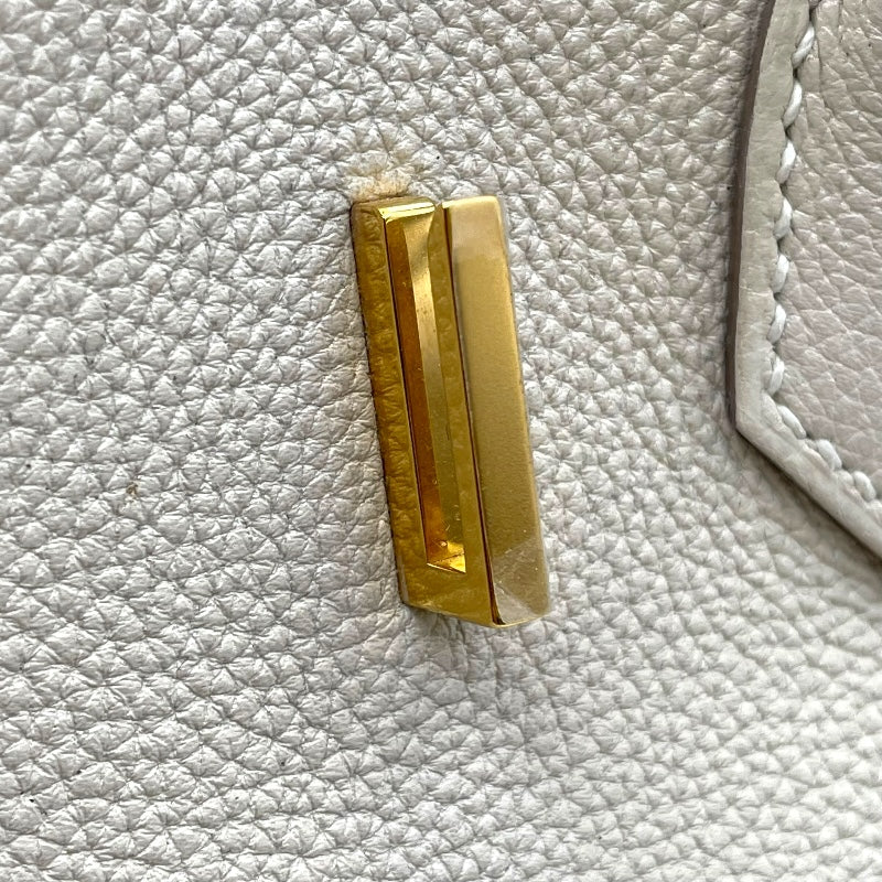 エルメス HERMES バーキン30 T刻印 クレ GD金具 トゴ レディース ハンドバッグ