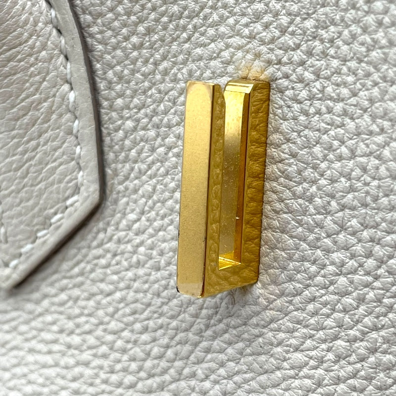 エルメス HERMES バーキン30 T刻印 クレ GD金具 トゴ レディース ハンドバッグ