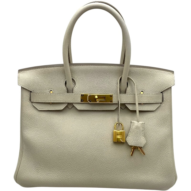 エルメス HERMES バーキン30 T刻印 クレ GD金具 トゴ レディース ハンドバッグ