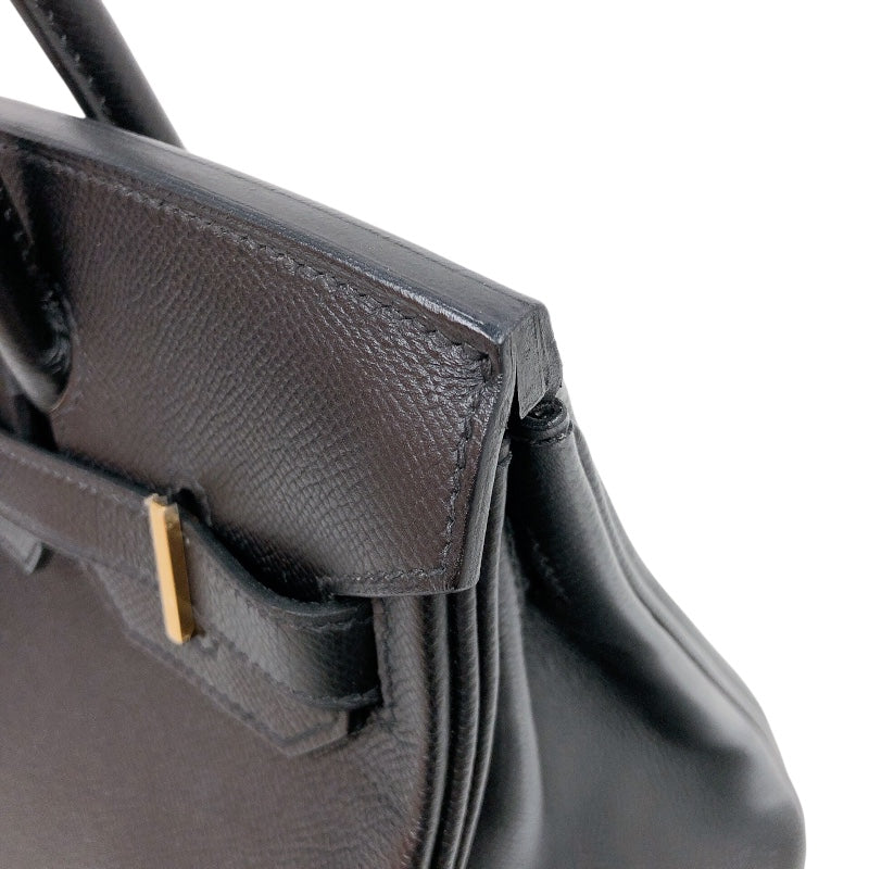 エルメス HERMES バーキン30 C刻印　(2018年製) ブラック　ゴールド金具 ヴォーエプソン レディース ハンドバッグ