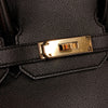 エルメス HERMES バーキン30 C刻印　(2018年製) ブラック　ゴールド金具 ヴォーエプソン レディース ハンドバッグ