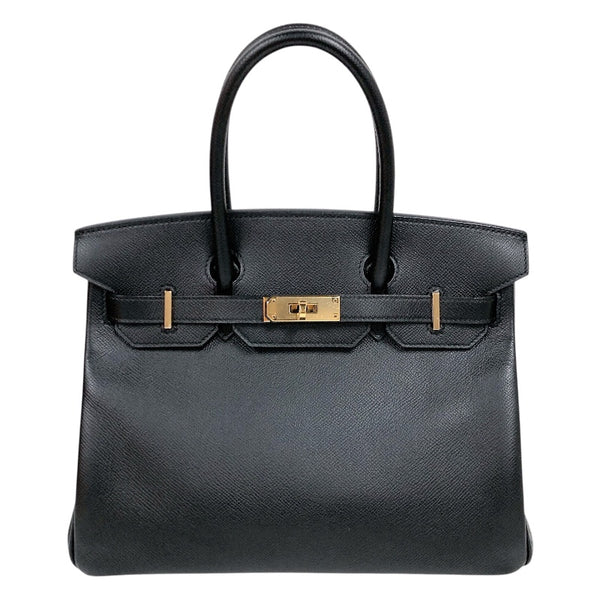 エルメス HERMES バーキン30 C刻印　(2018年製) ブラック　ゴールド金具 ヴォーエプソン レディース ハンドバッグ