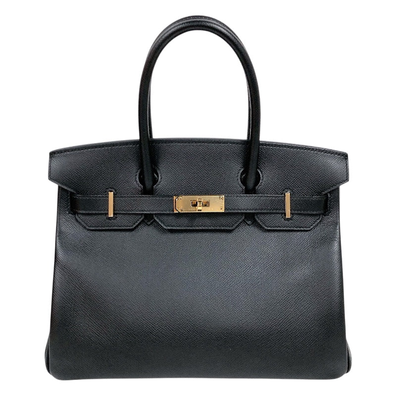エルメス HERMES バーキン30 C刻印　(2018年製) ブラック　ゴールド金具 ヴォーエプソン レディース ハンドバッグ