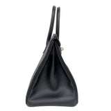 エルメス HERMES バーキン30 C刻印　(2018年製) ブラック　ゴールド金具 ヴォーエプソン レディース ハンドバッグ