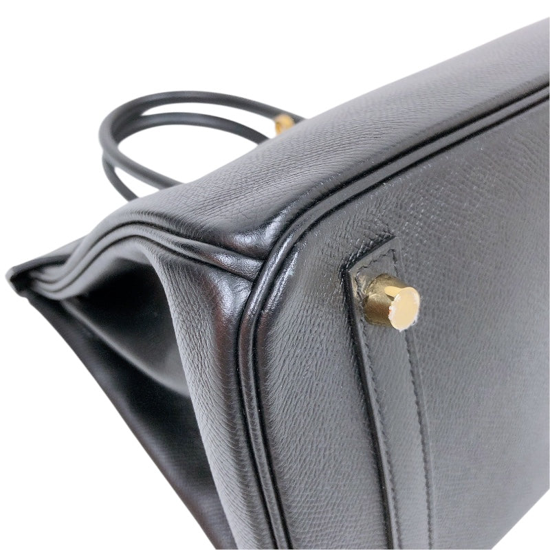 エルメス HERMES バーキン30 C刻印　(2018年製) ブラック　ゴールド金具 ヴォーエプソン レディース ハンドバッグ