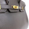 エルメス HERMES バーキン30 C刻印　(2018年製) ブラック　ゴールド金具 ヴォーエプソン レディース ハンドバッグ