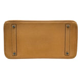 エルメス HERMES バーキン35 □H刻 ゴールド SV金具 アルデンヌ レディース ハンドバッグ