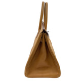 エルメス HERMES バーキン35 □H刻 ゴールド SV金具 アルデンヌ レディース ハンドバッグ