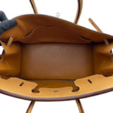 エルメス HERMES バーキン35 □H刻 ゴールド SV金具 アルデンヌ レディース ハンドバッグ