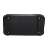 エルメス HERMES バーキン30 □R刻 ブラック GD金具 トゴ レディース ハンドバッグ
