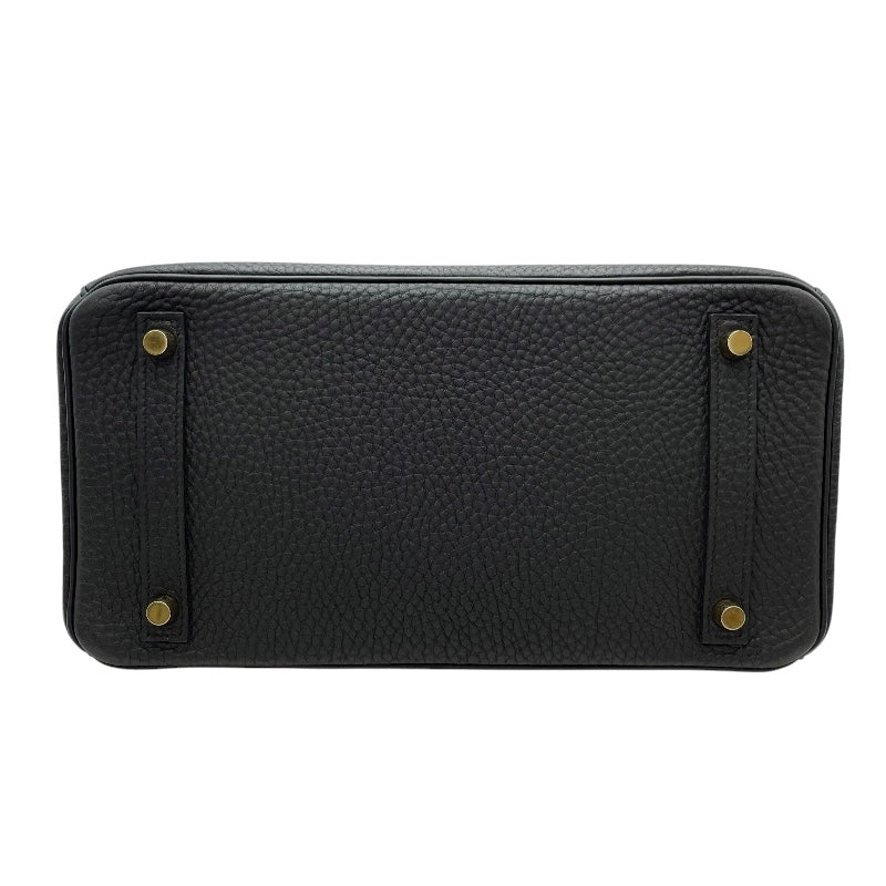 エルメス HERMES バーキン30 □R刻 ブラック GD金具 トゴ レディース ハンドバッグ