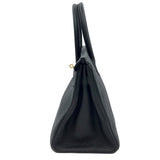 エルメス HERMES バーキン30 □R刻 ブラック GD金具 トゴ レディース ハンドバッグ