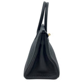 エルメス HERMES バーキン30 □R刻 ブラック GD金具 トゴ レディース ハンドバッグ