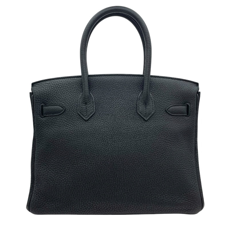エルメス HERMES バーキン30 □R刻 ブラック GD金具 トゴ レディース ハンドバッグ
