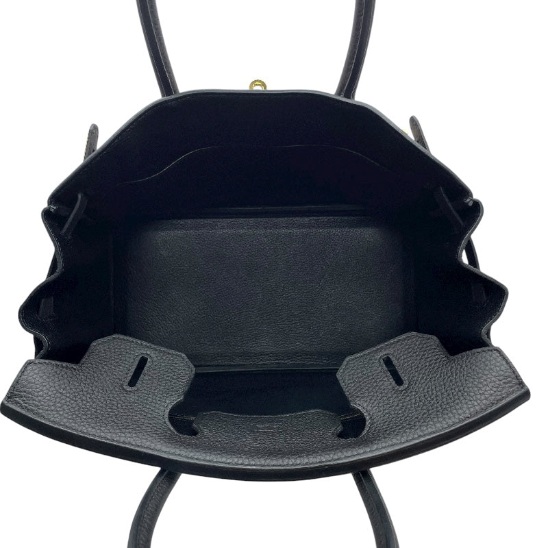 エルメス HERMES バーキン30 □R刻 ブラック GD金具 トゴ レディース ハンドバッグ