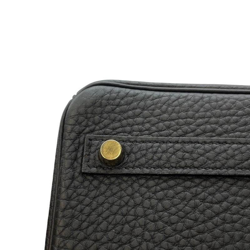 エルメス HERMES バーキン30 □R刻 ブラック GD金具 トゴ レディース ハンドバッグ