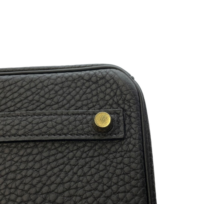 エルメス HERMES バーキン30 □R刻 ブラック GD金具 トゴ レディース ハンドバッグ