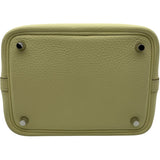 エルメス HERMES ピコタンロックPM W刻 ジョーヌミルトン トリヨン レディース ハンドバッグ