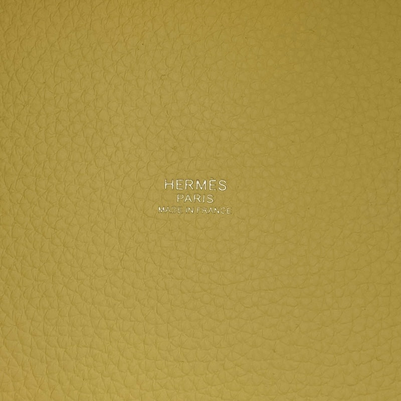 エルメス HERMES ピコタンロックPM W刻 ジョーヌミルトン トリヨン レディース ハンドバッグ