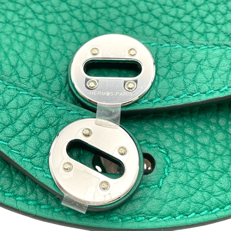 エルメス HERMES リンディ ミニ W刻印 ヴェールヴェルティゴ SV金具 トリヨン レディース ショルダーバッグ
