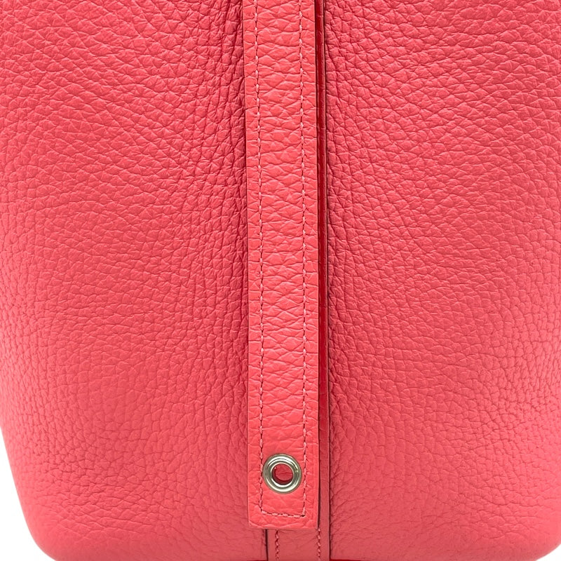 エルメス HERMES ピコタンロックPM A刻印 ローズアザレ SV金具 トリヨン レディース ハンドバッグ