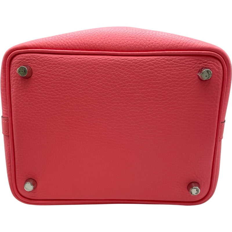 エルメス HERMES ピコタンロックPM A刻印 ローズアザレ SV金具 トリヨン レディース ハンドバッグ