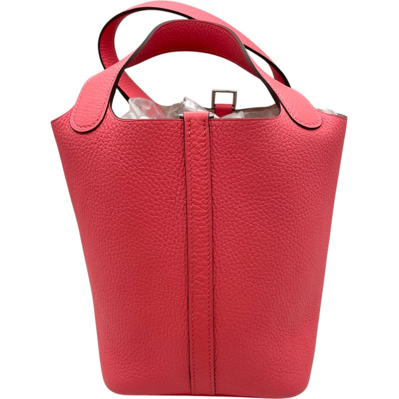 エルメス HERMES ピコタンロックPM A刻印 ローズアザレ SV金具 トリヨン レディース ハンドバッグ