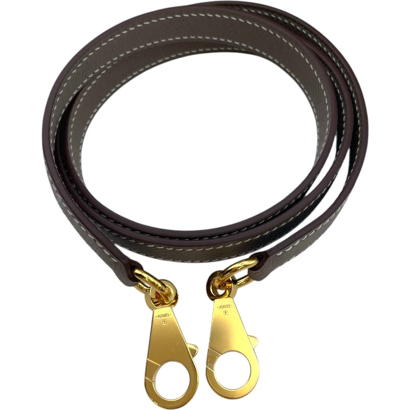 エルメス HERMES ケリー25 外縫い K刻印 エトゥープ GD金具 エプソン レディース ショルダーバッグ