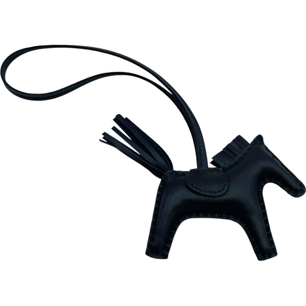 エルメス HERMES ロデオPM W刻印 ブラック アニョーミロ レディース チャーム