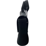 エルメス HERMES ヴァルパライソロングPM ブラック SV金具 トワル レディース ハンドバッグ