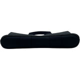 エルメス HERMES ヴァルパライソロングPM ブラック SV金具 トワル レディース ハンドバッグ