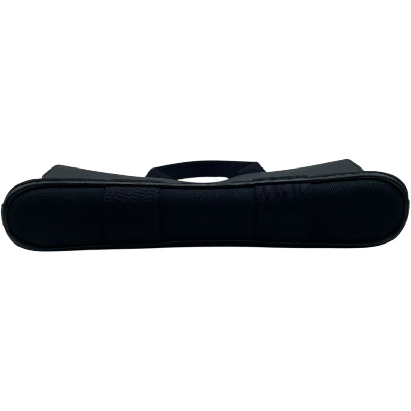 エルメス HERMES ヴァルパライソロングPM ブラック SV金具 トワル レディース ハンドバッグ