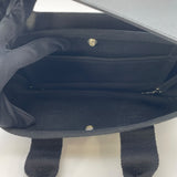 エルメス HERMES ヴァルパライソロングPM ブラック SV金具 トワル レディース ハンドバッグ