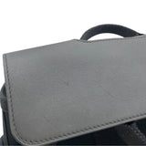 エルメス HERMES ヴァルパライソロングPM ブラック SV金具 トワル レディース ハンドバッグ