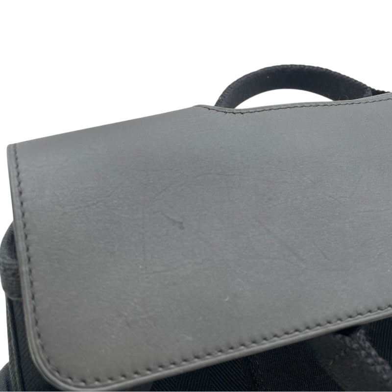 エルメス HERMES ヴァルパライソロングPM ブラック SV金具 トワル レディース ハンドバッグ