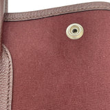 エルメス HERMES ガーデンファイルPM　▢I刻 ブラウン トワル レディース ハンドバッグ