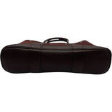 エルメス HERMES ガーデンファイルPM　▢I刻 ブラウン トワル レディース ハンドバッグ