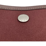 エルメス HERMES ガーデンファイルPM　▢I刻 ブラウン トワル レディース ハンドバッグ