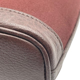 エルメス HERMES ガーデンファイルPM　▢I刻 ブラウン トワル レディース ハンドバッグ